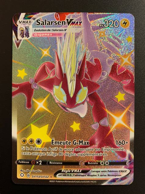 cartes pokémon shiny prix